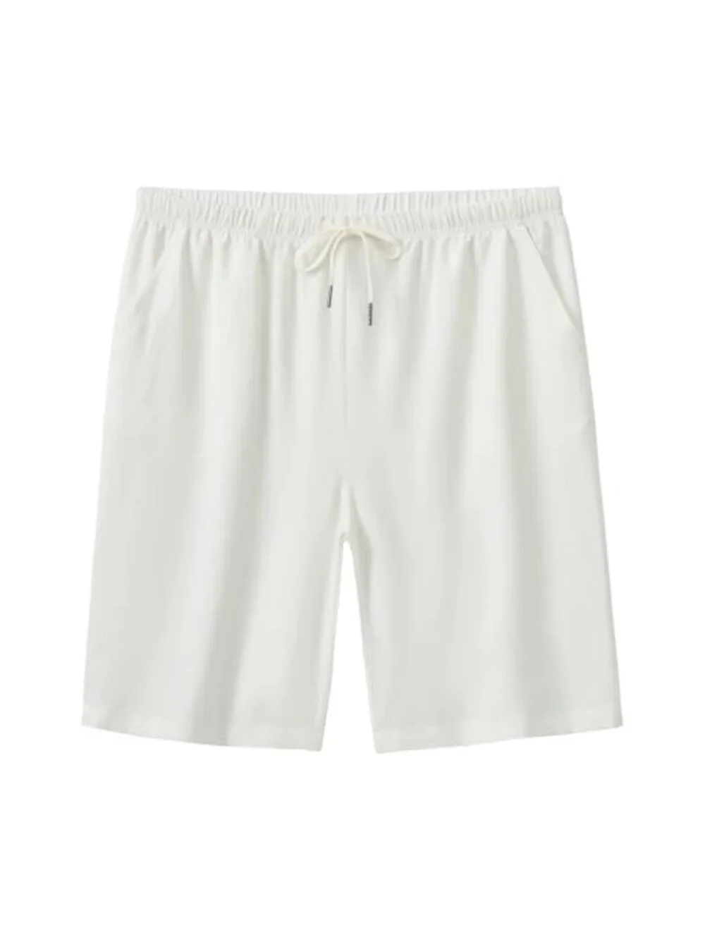 Men's 2-Piece Linen Set Short Sleeve Button Down Shirt & Pants Beach Vacation